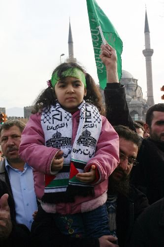 Kayseri'den Filistin'e Dua