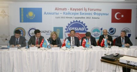 Kayserili işadamları Kazakistan’a çıkarma yaptı