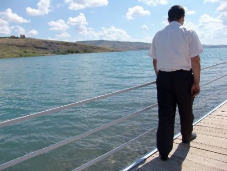 Kayserililer Yamula Baraj Gölü Üzerinde Yürüyebilecek