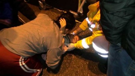 Kaza yapan kızlarını gören anne-baba gözyaşlarına boğuldu (Özel)