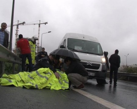 Kaza Yapan Polis Memuru Ölümden Döndü