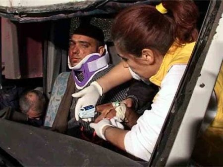 Kazada Oğlunun Minibüste Sıkıştığını Gören Baba Göz Yaşlarına Boğuldu