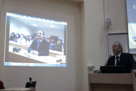 Kazak Üniversitesi ile Kırıkkale Üniversitesi telekonferansla bir araya geldi