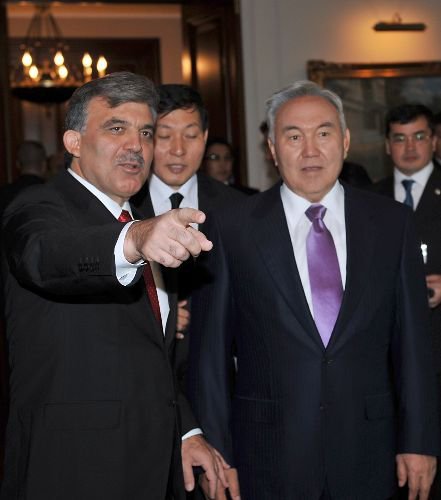 Kazakistan Cumhurbaşkanı Çankaya Köşkü'nde