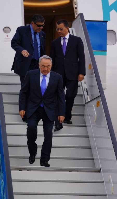 Kazakistan Cumhurbaşkanı Nazarbayev Ankara'da