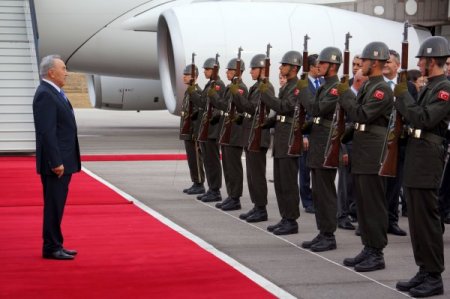 Kazakistan Cumhurbaşkanı Nazarbayev Ankara'da