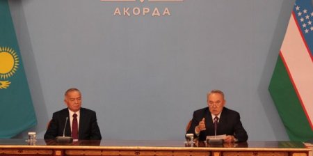 Kazakistan ile Özbekistan arasında