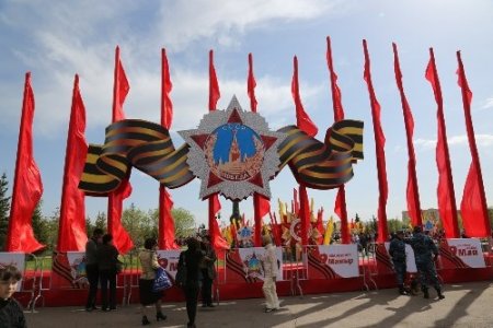 Kazakistan’da 9 Mayıs Zafer Bayramı heyecan