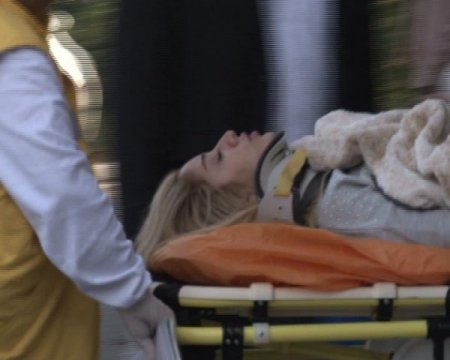 Kazazedenin gazeteci korkusu, sağlık ekiplerini yordu