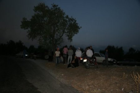 Kazdağılarına yakın köyler yangın dolayısıyla boşaltıldı