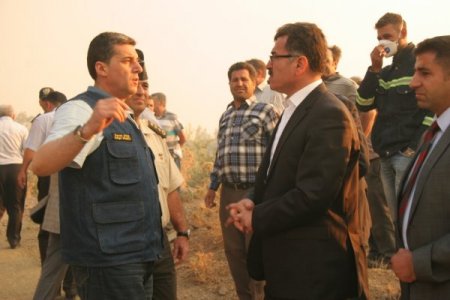 Kazdağılarına yakın köyler yangın dolayısıyla boşaltıldı