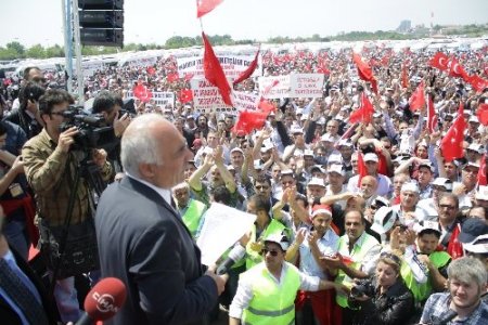 Kazlıçeşme'yi bu kez servisçiler doldurdu