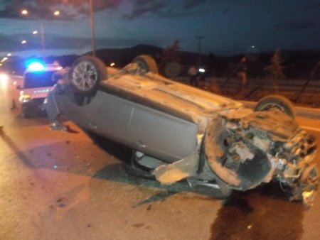 Keçiborlu'da trafik kazası: 1 ağır yaralı
