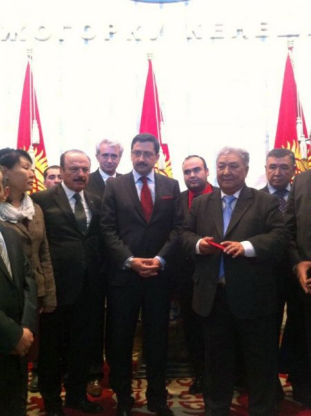 Keçiören Belediye Başkanı Ak'a, Kırgız üniversitesinden fahri doktora