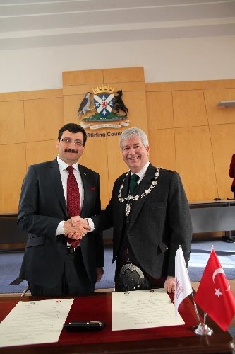 Keçiören ile Stirling kardeş şehir oldu