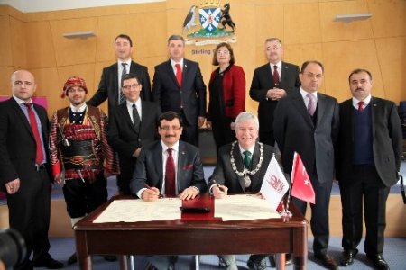 Keçiören ile Stirling kardeş şehir oldu