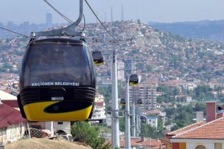 Keçiören Teleferiği 4 lira indirimli taşıyacak