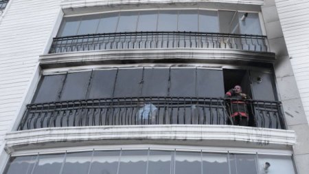 Keçiören'de yangın: 2 yaralı