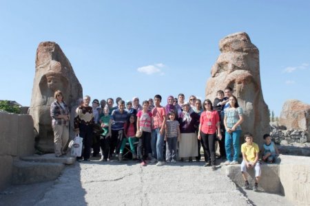 Keçiörenli engelliler Çorum'u gezdi