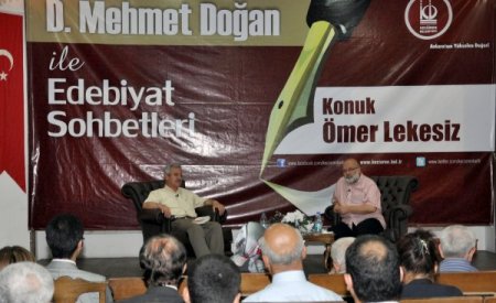 Keçiörenliler, Edebiyat Sohbetleri'nde Ömer Lekesiz'le buluştu