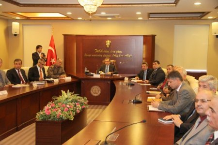 Kent Güvenliği Danışma Kurulu Toplantısı Vali Yazıcı başkanlığında yapıldı