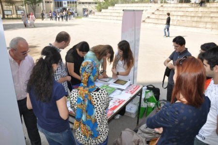 Kent Konseyi, çalışmalarını üniversite öğrencilerine anlatıyor