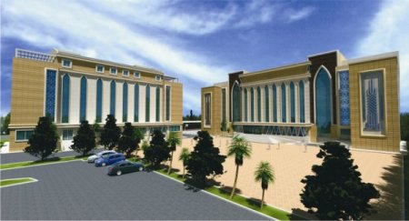 Kepez Anadolu İmam Hatip Lisesi inşaatı yükseliyor
