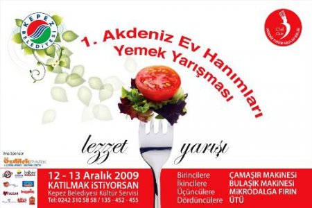 Kepez Belediyesi'nden Yemek Yarışması