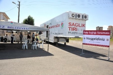 Kepez’de 3 bin kişiye kalp taraması yapıldı