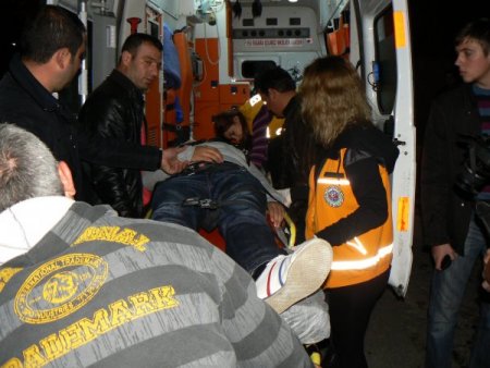 Keşan’da trafik kazası:1 yaralı