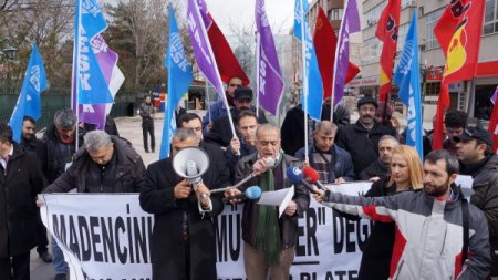 KESK, işçi ölümlerini protesto etti