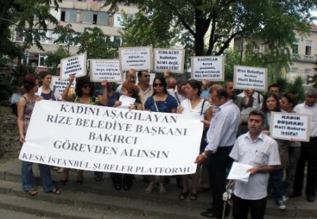 Kesk Üyeleri Rize Belediye Başkanı Bakırcı Hakkında Suç Duyurusunda Bulundu