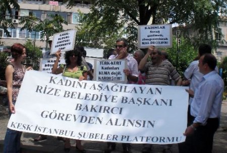 Kesk Üyeleri Rize Belediye Başkanı Bakırcı Hakkında Suç Duyurusunda Bulundu