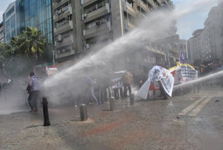 Kesk Üyelerinin Protesto Gösterisinde Olay Çıktı