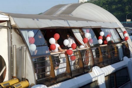 Kiev’de 19 Mayıs, Dinyeper Nehri Üzerinde Gemide Kutlandı