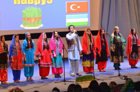 Kiev’de Türki halkların Nevruz Bayram şenliği