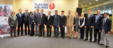 Kiev’de Türklerin yaptığı havalimanına ilk THY yerleşti