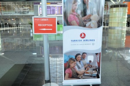 Kiev’de Türklerin yaptığı havalimanına ilk THY yerleşti