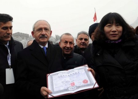 Kılıçdaroğlu, Çin Seddi’ni gezdi