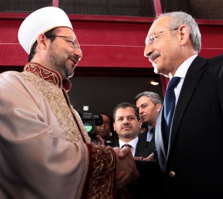 Kılıçdaroğlu, Diyanet İşleri Başkanı Görmez'i Ziyaret Etti