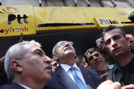 Kılıçdaroğlu, Reyhanlı'da incelemelerde bulundu