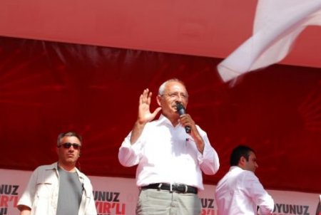 Kılıçdaroğlu Batman'da 40 Derece Sıcakta Konuştu