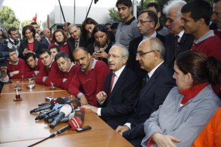 Kılıçdaroğlu'na işçi tepkisi: BDP'ye yakın olduğunuz için size olan sevgi azaldı