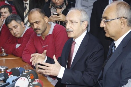 Kılıçdaroğlu'na işçi tepkisi: BDP'ye yakın olduğunuz için size olan sevgi azaldı