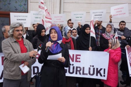 Kılık-Kıyafet Yönetmeliği protesto edildi