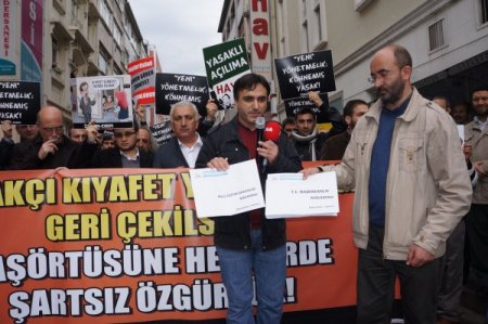 'Kılık-Kıyafet Yönetmeliği'nin iptali için Başbakan'a mektup