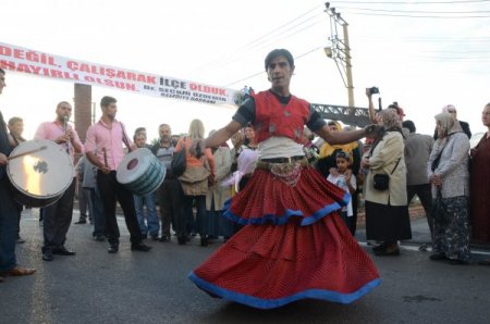 Kilimlili vatandaşların ilçe olma sevinci