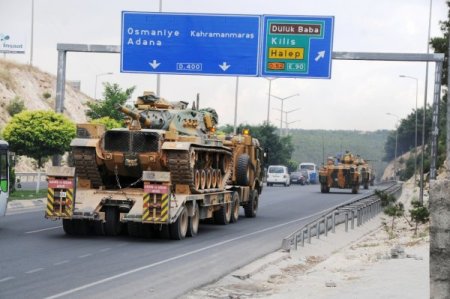 Kilis Ve Karkamış'a Askeri Sevkiyat
