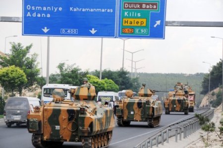 Kilis Ve Karkamış'a Askeri Sevkiyat