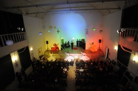 Kilisede sema gösterisi yapıldı